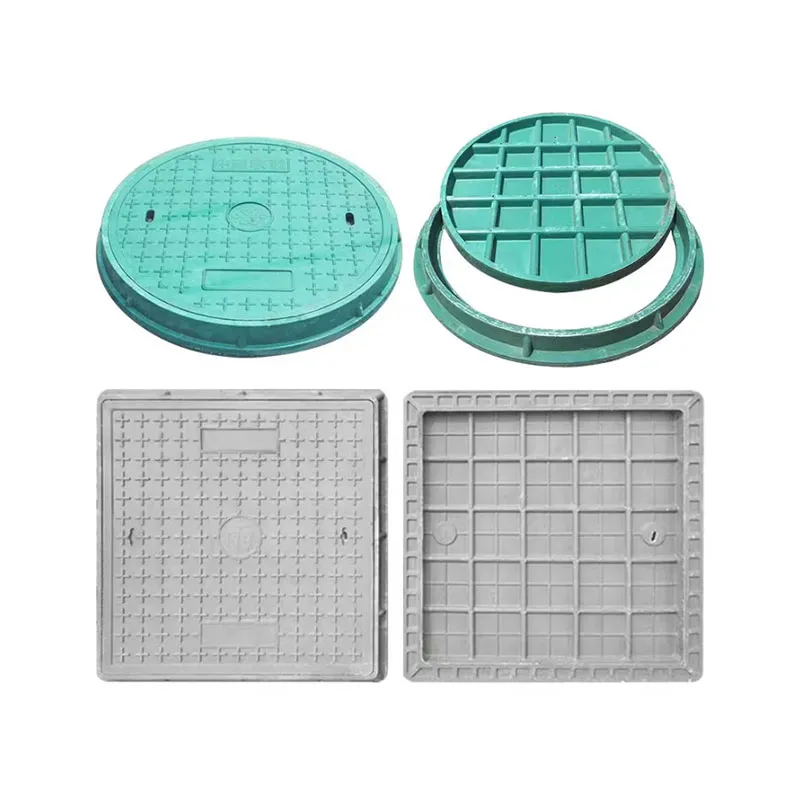 Round and Square Composite Manhole Cover with High Load-Bearing Capacity
