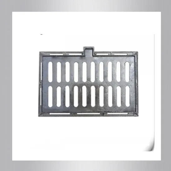 Trench Drain Grate Cover Vandal-Proof Ductile Iron Rain Grate for Public Infrastructure Trench Drain Grate Cover Vandal-Proof Ductile Iron Rain Grate for Public Infrastructure