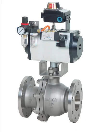 Electric Flanged Ball Valve in Stainless Steel - CAS Certified Electric Flanged Ball Valve in Stainless Steel - CAS Certified