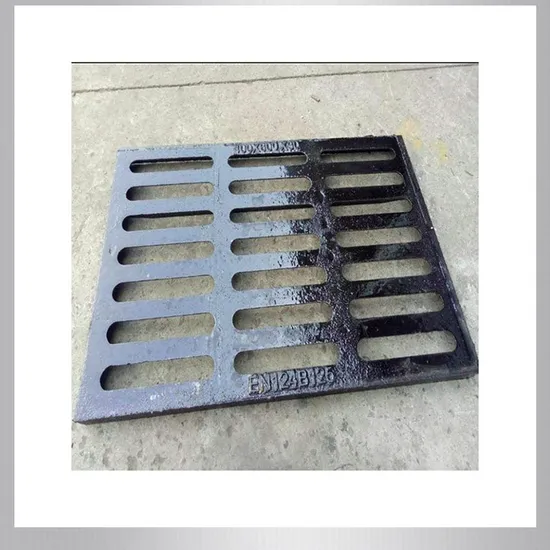 Long-Lasting Rain Grate Cast Iron Grate Cover for Sewer Systems Long-Lasting Rain Grate Cast Iron Grate Cover for Sewer Systems