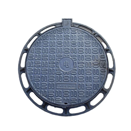 Round Ductile Iron Five-Proof Manhole Cover for Parking Lots Round Ductile Iron Five-Proof Manhole Cover for Parking Lots