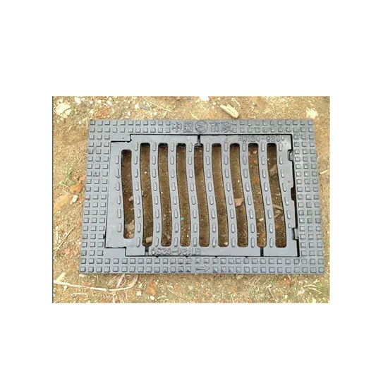 Trench Drain Grate Cover Vandal-Proof Ductile Iron Rain Grate for Public Infrastructure Trench Drain Grate Cover Vandal-Proof Ductile Iron Rain Grate for Public Infrastructure