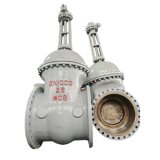 Manual Turbine Electro-Pneumatic API 24 "Cast Steel Gate Valve with Concealed Rod and Hard Seal. Manual Turbine Electro-Pneumatic API 24 "Cast Steel Gate Valve with Concealed Rod and Hard Seal.