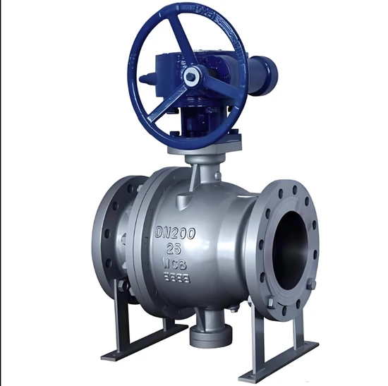 Flanged Ball Valve with Manual Control - Turbine, Amer, 1 Year Flanged Ball Valve with Manual Control - Turbine, Amer, 1 Year
