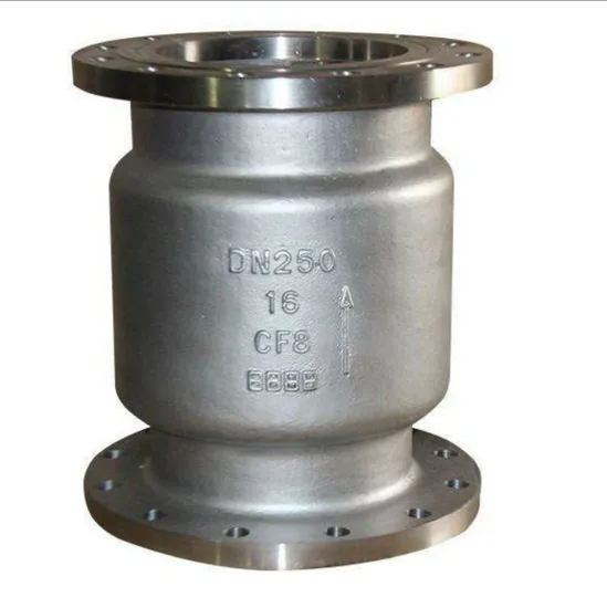 Vertical Stainless Steel, Carbon Steel and Copper Alloy Flange Check Valve Vertical Stainless Steel, Carbon Steel and Copper Alloy Flange Check Valve