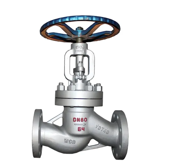 Electric Control Carbon Steel High-Pressure Welded Flange Stop Valve Gas Valve Electric Control Carbon Steel High-Pressure Welded Flange Stop Valve Gas Valve