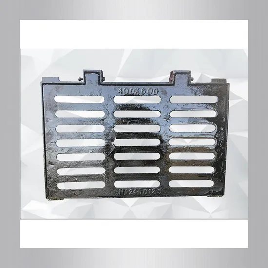Trench Drain Grate Cover Vandal-Proof Ductile Iron Rain Grate for Public Infrastructure Trench Drain Grate Cover Vandal-Proof Ductile Iron Rain Grate for Public Infrastructure