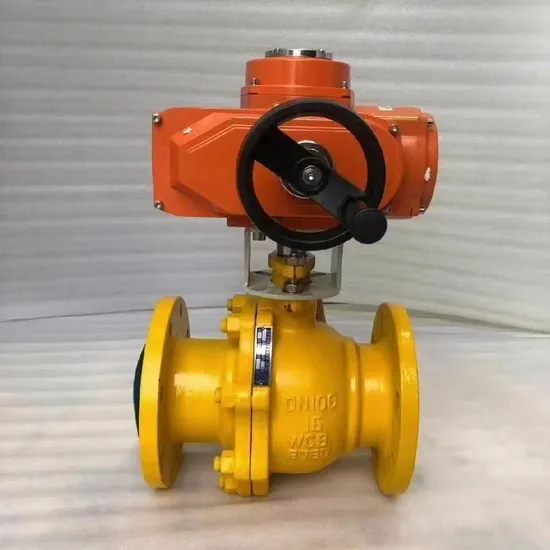 API 6D Certified Electric Flanged Ball Valve for Industrial Use API 6D Certified Electric Flanged Ball Valve for Industrial Use