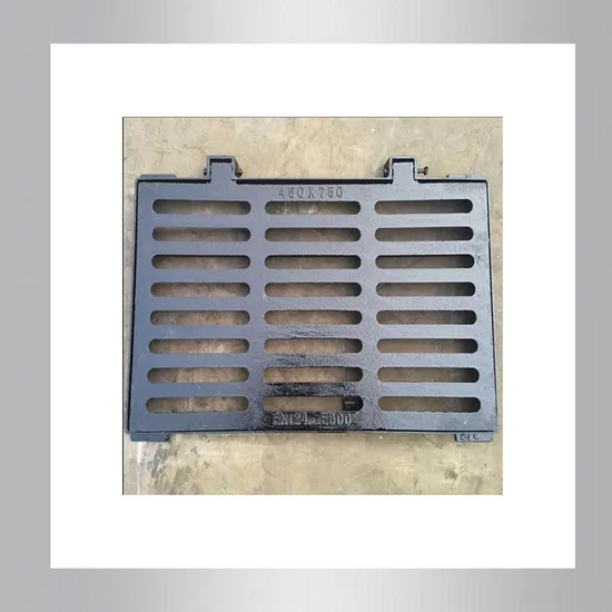 Trench Drain Grate Cover Vandal-Proof Ductile Iron Rain Grate for Public Infrastructure Trench Drain Grate Cover Vandal-Proof Ductile Iron Rain Grate for Public Infrastructure