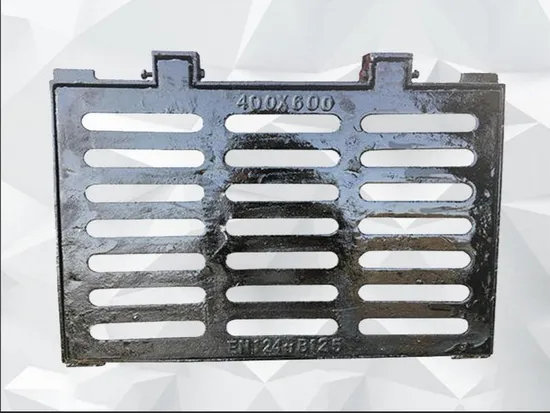 Rainwater Grate Well Cover Cast Iron Square Drainage Ditch Cover Plate Rainwater Grate Well Cover Cast Iron Square Drainage Ditch Cover Plate
