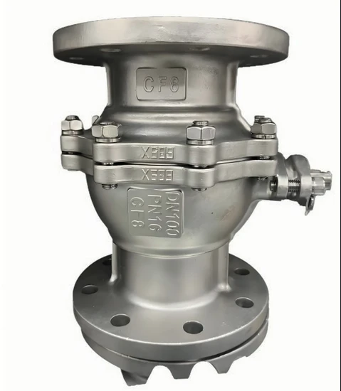Flanged Ball Valve with Manual Control - Turbine, Amer, 1 Year Flanged Ball Valve with Manual Control - Turbine, Amer, 1 Year