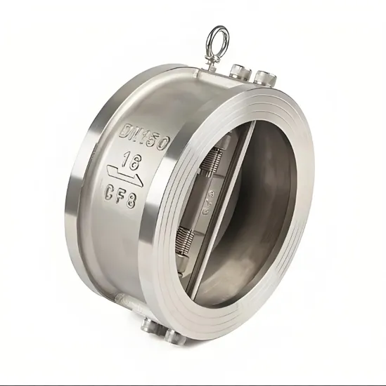 High Temperature Clamping Lug Spherical Stainless Steel Fluorine-Lined Check Valve High Temperature Clamping Lug Spherical Stainless Steel Fluorine-Lined Check Valve