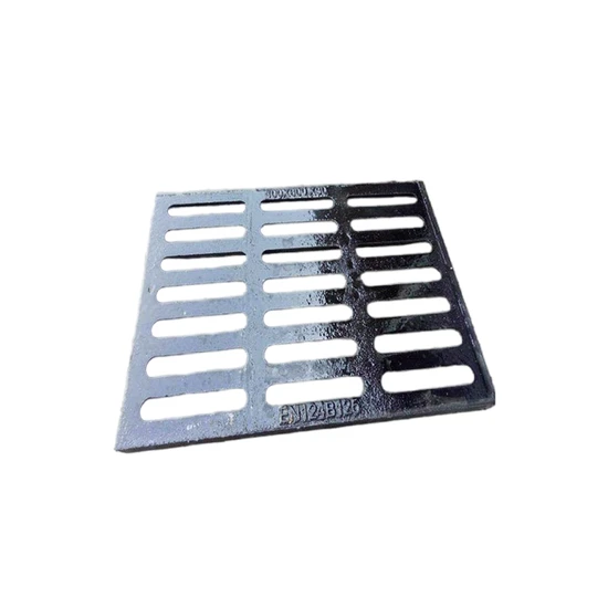 Chequer Square Cast Iron Manhole Cover Customizable Cast Iron Grate Cover Chequer Square Cast Iron Manhole Cover Customizable Cast Iron Grate Cover