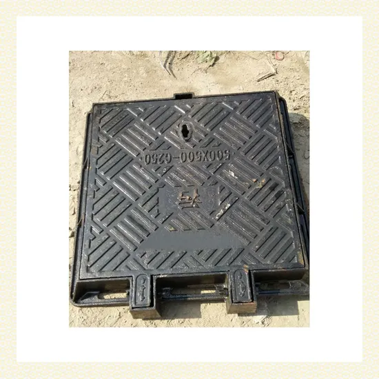 Heavy Duty Ductile Iron Square Manhole Cover with Strong Bearing Capacity Heavy Duty Ductile Iron Square Manhole Cover with Strong Bearing Capacity