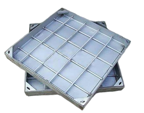 Weatherproof Ductile Iron Square Manhole Cover for Rainwater and Sewage Weatherproof Ductile Iron Square Manhole Cover for Rainwater and Sewage