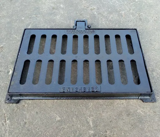 Rainwater Grate Well Cover Cast Iron Square Drainage Ditch Cover Plate Rainwater Grate Well Cover Cast Iron Square Drainage Ditch Cover Plate