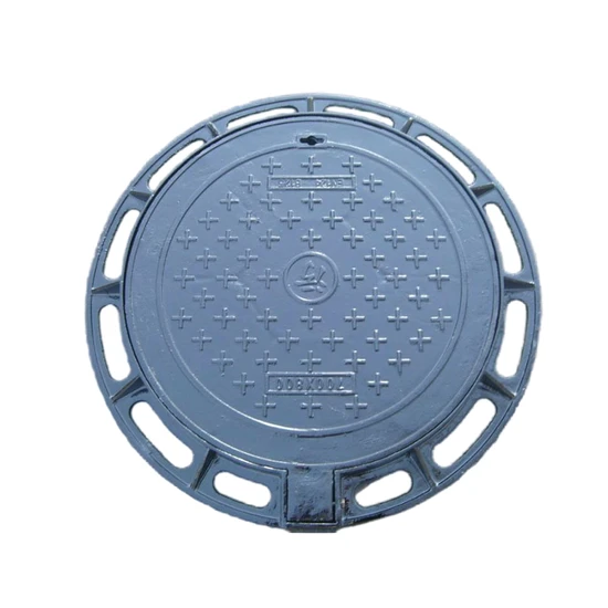 Road Drainage Heavy-Load Round Ductile Iron Five-Proof Manhole Cover Road Drainage Heavy-Load Round Ductile Iron Five-Proof Manhole Cover