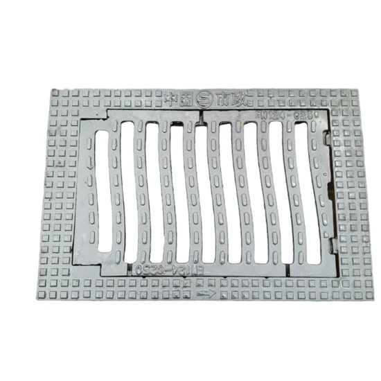 High-Strength Ductile Iron Rain Grate Cover for Highway Drainage Systems