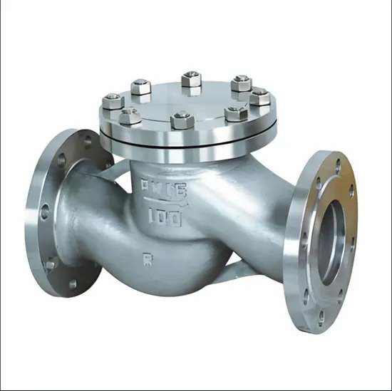 High Pressure Vertical Hydraulic Carbon Steel Stainless Steel Cast Iron Check Valve/Natural Gas/Sanitation