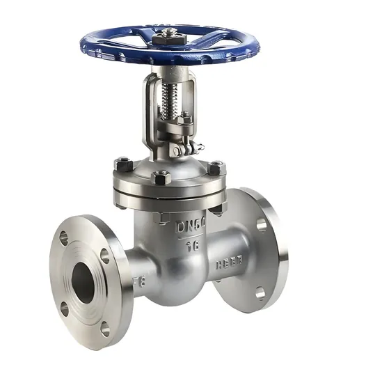 High and Low Pressure Cast Steel Insulation Plunger Flange Stop Valve