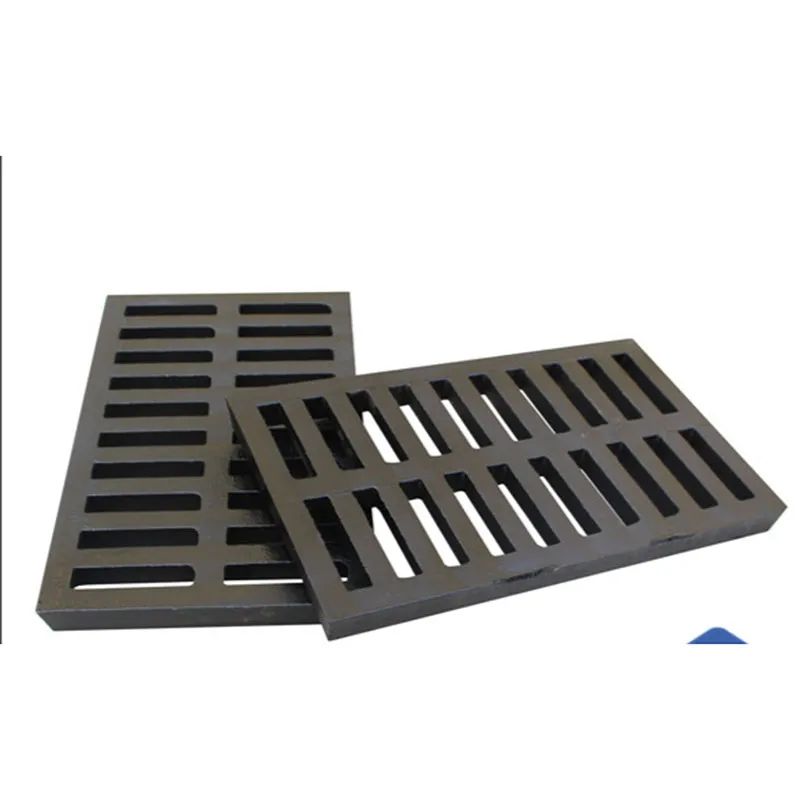 Customized Black Rainwater Drainage Ditch Ductile Iron Square Grate Cover