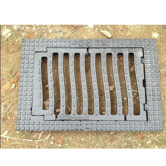 China Factory Heavy-Duty Ductile Iron Rain Grate with Anti-Slip Surface