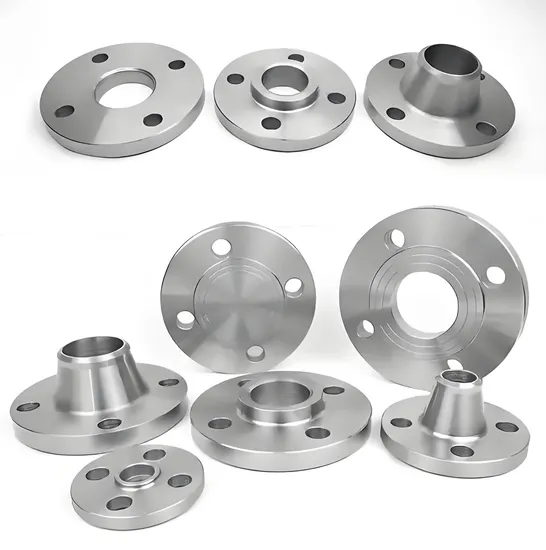 Durable Stainless Steel Welded Flange Is Used for Pipe Connection.