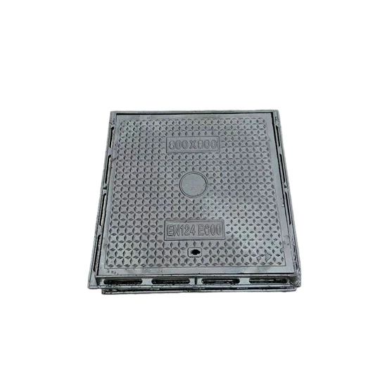 Factory Customized Ductile Iron Square Manhole Cover for Municipal and Road Projects