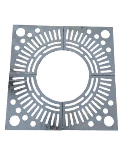 Weatherproof Ductile Iron Square Manhole Cover for Rainwater and Sewage