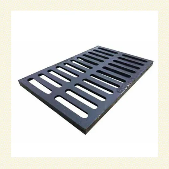 Customized Black Rainwater Drainage Ditch Ductile Iron Square Grate Cover