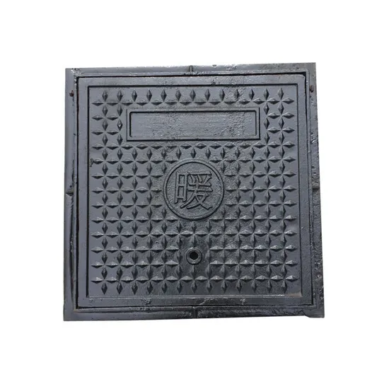 Heavy Duty 300X300 Ductile Iron Square Manhole Cover for Sewer Construction