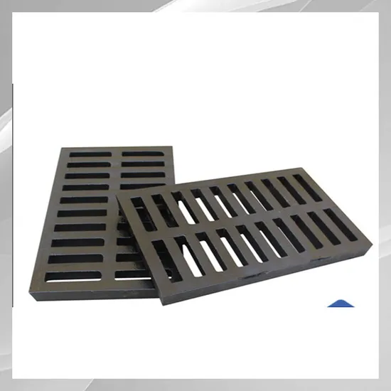 Customized Black Rainwater Drainage Ditch Ductile Iron Square Grate Cover