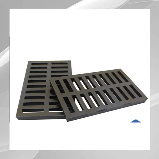 Customized Black Rainwater Drainage Ditch Ductile Iron Square Grate Cover