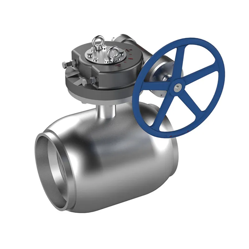Customizable Fully Welded Ball Valves Alloy Welded Ball Valve for Heating Pipeline