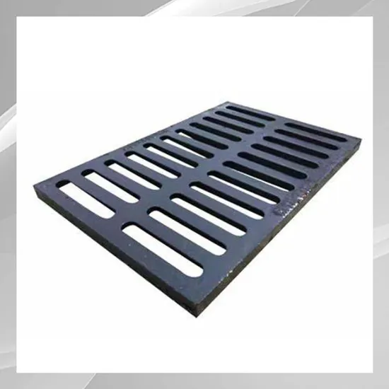 Customized Black Rainwater Drainage Ditch Ductile Iron Square Grate Cover