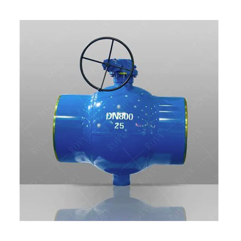 Customizable Fully Welded Ball Valves Alloy Welded Ball Valve for Heating Pipeline