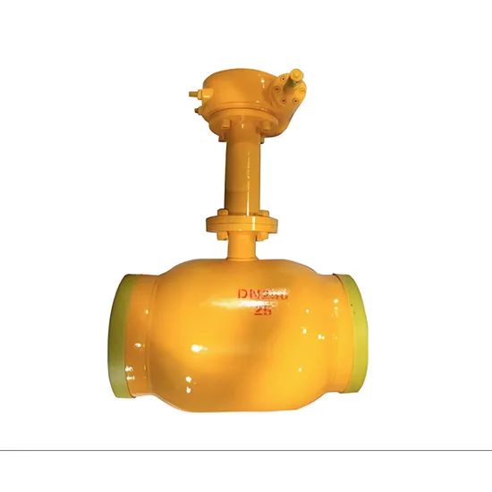Customizable Fully Welded Ball Valves Alloy Welded Ball Valve for Heating Pipeline