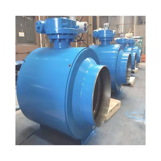 Manufacturer Supplies High Quality Big Size Full Welded Ball Valve