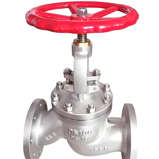 Welding Straight-Through Angle Direct-Flow Globe Valve with Internal Thread and External Thread Flange