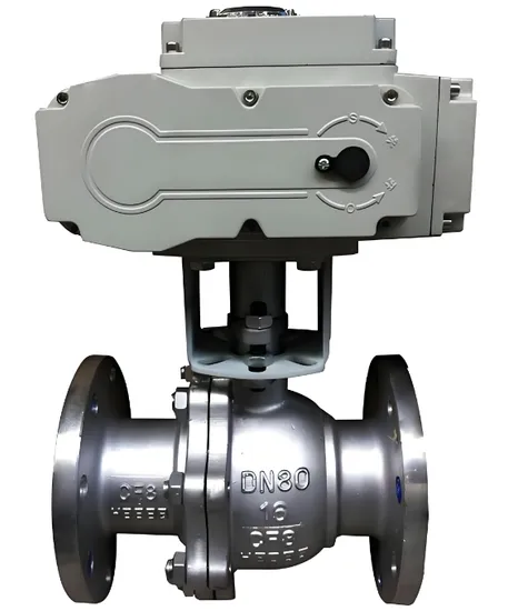 Manufacturer Manufacturer Manual Electric Flanged Ball Valve Stop Butterfly Valve